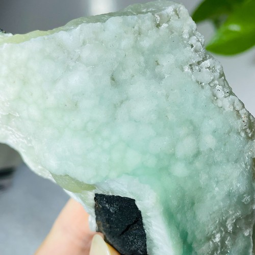 379g Natural Sky Blue Texture Stone Hemimorphite Quartz Mineral Specimen - 第 10/22 張圖片