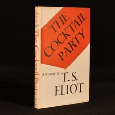 1950 The Cocktail Party Play T. S. Eliot First Edition First Impression