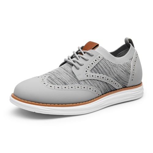 Bruno Marc Men's Mesh Oxfords Sneakers Dress Lace-Up Lightweight Walking Shoes - Picture 60 of 70