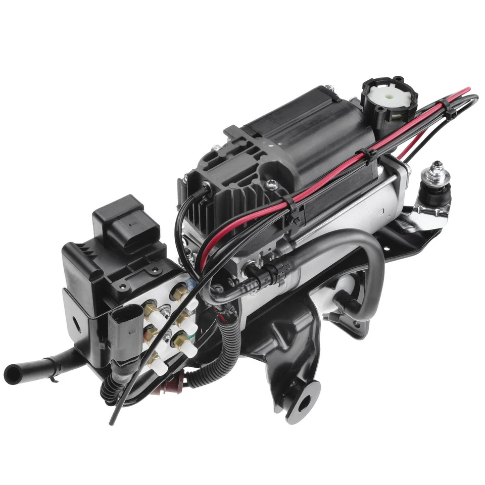 Compresor de suspensión neumática con soporte para Audi A6 Quattro 2005-2011 S6 2007-2011 Foto 4 de 4