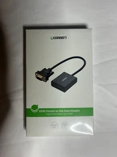 HDMI Female to VGA Male Adapter UGreen X0014CBBHP-New in Package