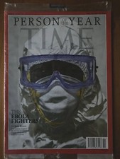 Time Magazine 2014 Ebola Fighters POTY Vladimir Putin Jack Ma NEW SEALED