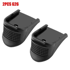 Tactical Grip Extension – Compatible with Glock 26 27 33 39  1/2/3/4/5/6/8 Pack