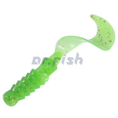 10 PIEZAS Señuelo de pesca suave de cola única Swimbait 4"" para Crappie Bream Panfish - Imagen 11 de 21