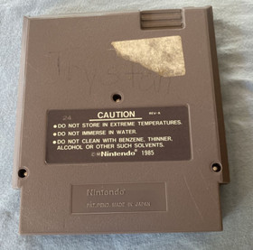 VINTAGE Top Gun Second Mission NES Nintendo Juego Aut&eacute;ntico Cartucho Original
