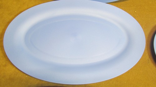 Lot of 6 Tupperware Oval Serving Plates Blue 220ml 3455A - Bild 6 von 10