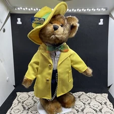 Brass Button Bear Mookie 1930’s Yellow Jazz Zoot Suit 11" Pickford Bears Plush
