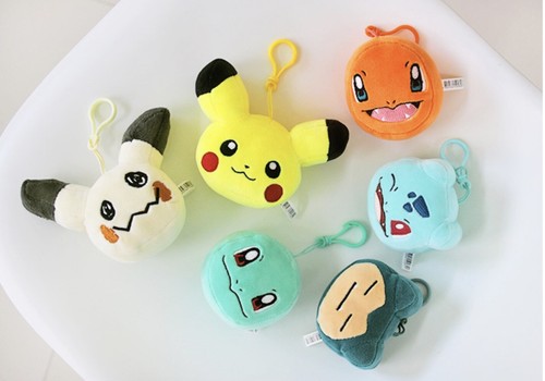 Pokemon Face Genuine Plush Rag Cushion 