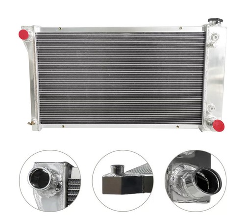 FOR 67-72 CHEVY C/K C10/C20/K10/K20 PICKUP/TRUCK 3-ROW ALUMINUM RACING ...