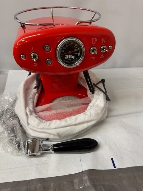 Máquina de Aniversário illy X1 Iperespresso Exp Maker-VERMELHO -Feita de Aço Inoxidável - Imagem 3 de 4