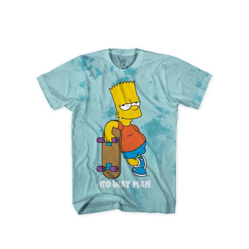 SIMPSONS BART SIMPSON BOYS SHIRT SIZE 