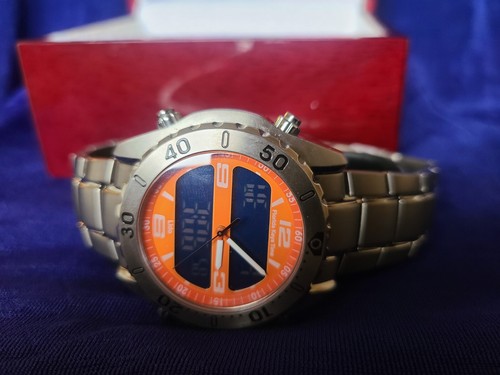 Herren Florida Keys Time Uhr Digital/Analog Titangehäuse & Armband - Bild 5 von 14