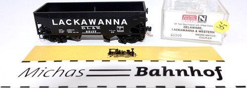 Micro Trains Line 55360 33' Twin Bay Hopper Lackawanna 85177 N 1:160 g35 å | Zustand: Gebraucht