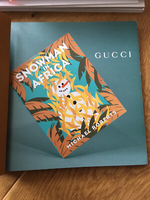Gucci Limited Edition Snowman In Africa Katalog