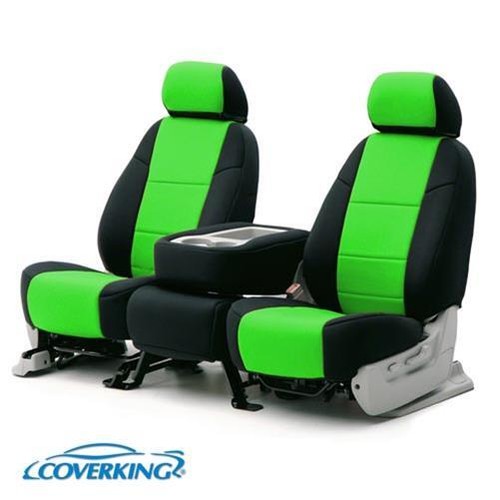 Coverking Custom Front Row Seat Covers Neoprene - Choose Color - Picture 20 of 20
