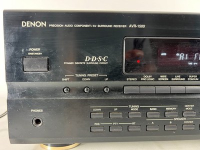 Denon AVR-1500 Receiver Precision Audio Component/AV Surround 