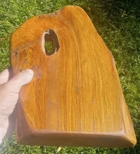 Tight Grain True Old Growth Sinker Cypress Craft Wood Bread Cheese Board USAMade