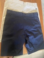RVCA Weekends Shorts, 34, 2 Pairs