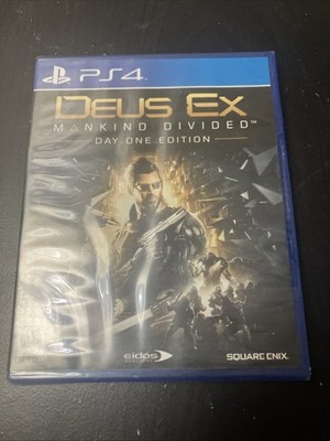 Deus Ex: Mankind Divided CIB Day One Edition - Sony Playstation 4 2016 PS4