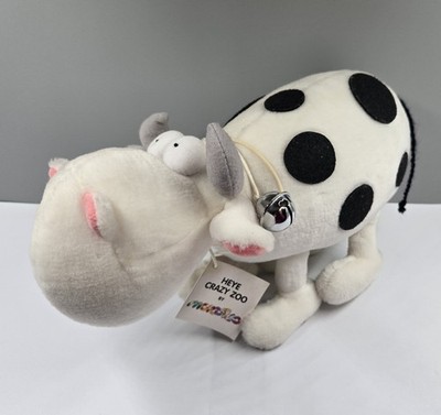 VINTAGE - HEYE MORDILLO ''Crazy zoo'' KUH - Plüschtier - 32cm - mit Etikett 1993