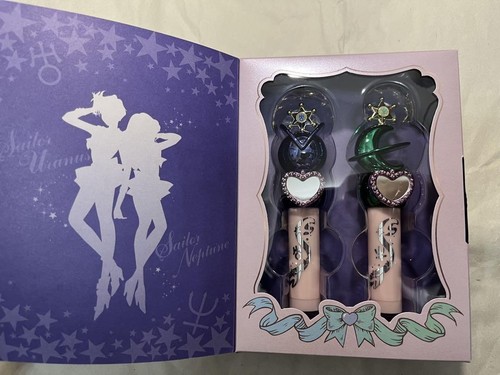 Jouet Miracle Romance Sailor Moon - Twin Lipcream Rod Uranus & Neptune - Bandai