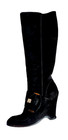 NEW TWICE WOMEN'S BLACK SUEDE WINTER BOOTS size 6 ITALY — photo 5