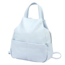 Handmade Leather Convertible Backpack: Italian Style Rucksack Leather Purse For