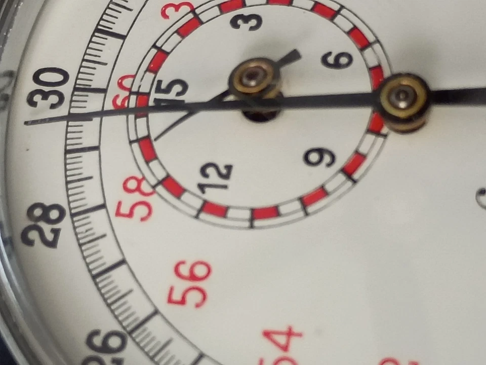 Raro --1 Cronómetro JEWEL HANHART---Hecho en Alemania-PARA REPUESTOS O REPARACIÓN--BONITO Foto 4 de 4