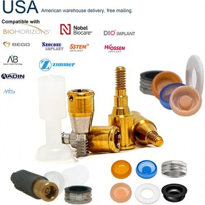 US Titanium Overdenture Locator abutment Legacy anchor Fits  Major Implant SYSTE