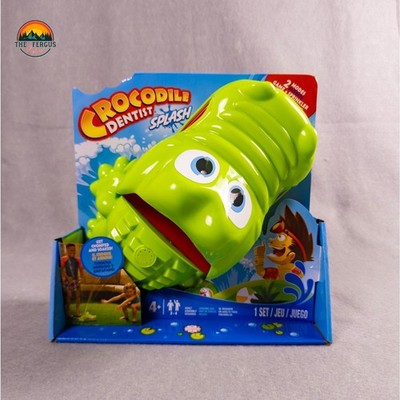 Hasbro Crocodile Dentist Splash Game & Sprinkler Outdoor Water Toy For Kids 4+