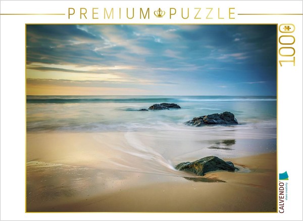 Calvendo Puzzle Silence That Tastes Like The Coast. | 1000 Pieces, Finished Size-image