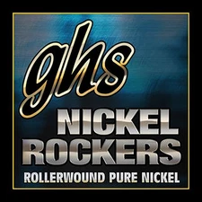 GHS R+EJM Nickel Rockers, Pure Nickel Electric Guitar Strings, Custom Medium (11