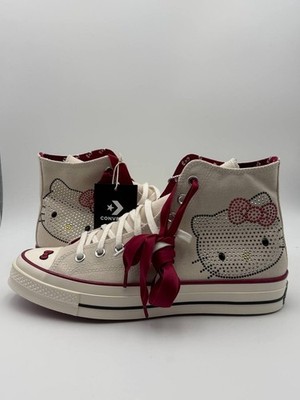 Converse Hello Kitty Swarovski Chuck Taylor 70 Hi Limited Crystal