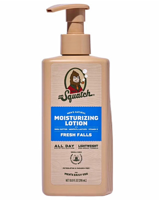 Dr. Squatch Men s Fresh Falls Lotion 10 fl oz Lightweight Paraben-Free