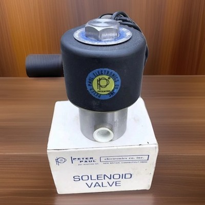 Peter Paul Electronics 24/60 Solenoid Valve 72P9DGM 18W 140 PSI 3/16 