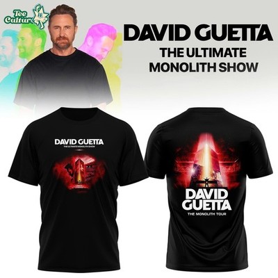 David Guetta The Ultimate Monolith Show 2026 Tour EDM Festival Limited Edition