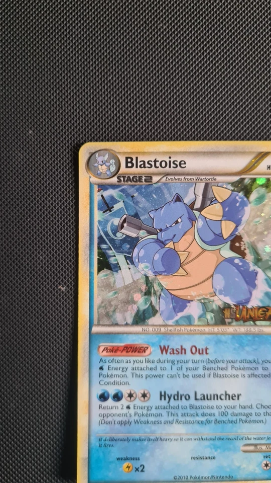 Pokemon Blastoise pre-release HG&SS Unleashed Promo 13/95 PSA 9 Mint - Image 3 of 4
