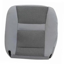  Front Driver Side Bottom Replacement Cloth Seat Cover Gray Compatible with 