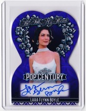 Lara Flynn Boyle 2025 Leaf Metal Pop Century Auto Card # 1/1 !! Twin Peaks