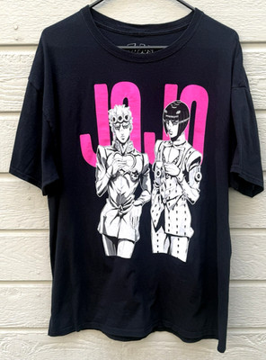 Jo Jo's Bizarre Adventure ~ The Animation ~ Graphic T-Shirt~Men's Size XL~Anime