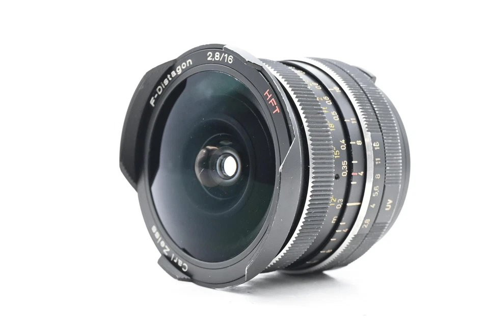 Zeiss 16mm f2.8 F-Distagon HFT Fisheye Lens QBM Mount #523 - Image 2 of 4