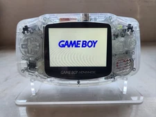 Nintendo Game Boy Advance GBA Laminated IPS Backlit Mod Custom All Clear Build