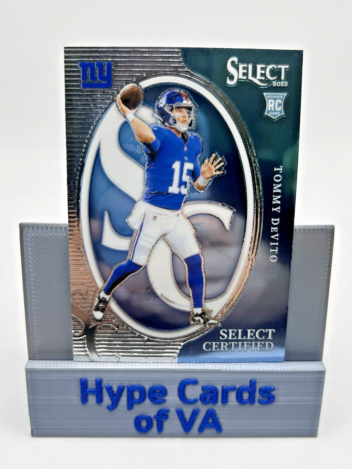 TOMMY DEVITO 2023 Panini Select Select Certified Rookie Card RC #CRO-TDE Giants