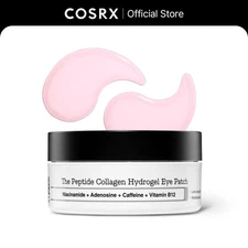 COSRX the Peptide Collagen Hydrogel Eye Patch 60 Patches Reduce Puffiness Hydrat