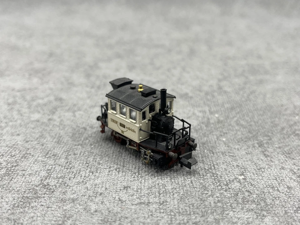 Spur N MINITRIX Zug-Set "Hochzeits-Zug" mit Glaskasten K.Bay.Sts.B.  11021  OVP - Bild 3 von 4