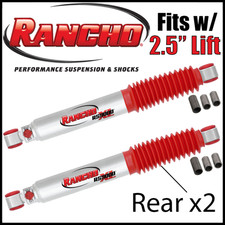 Rancho Rs9000xl Rear Shock Absorbers Pair Fits 2000-04 Nissan Xterra W2.5 Lift Rancho Rs9000xl Rear Shock Absorbers Pair Fits 2000-04 Nissan Xterra W2.5 Lift