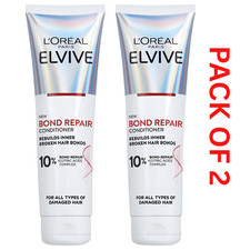 L'Oreal Paris Elvive Bond Repair Conditioner, for Damaged Hair 150ml X 2 pack