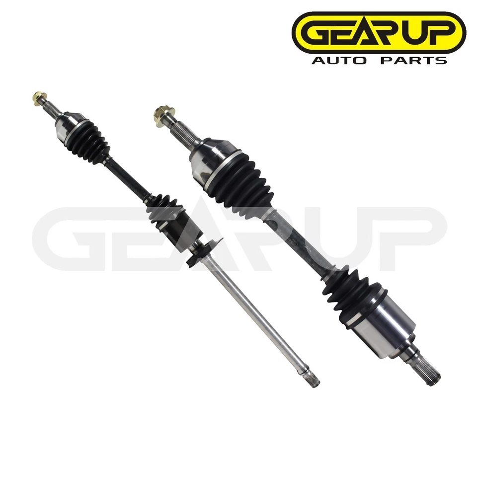 Par delantero eje CV para Ford Freestyle Mercury Montego tracción delantera con CVT 2005-2007 Foto 3 de 4