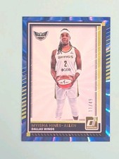 2025 Donruss WNBA - Myisha Hines-Allen Blue Shimmer #'d 11/49 color match Wings