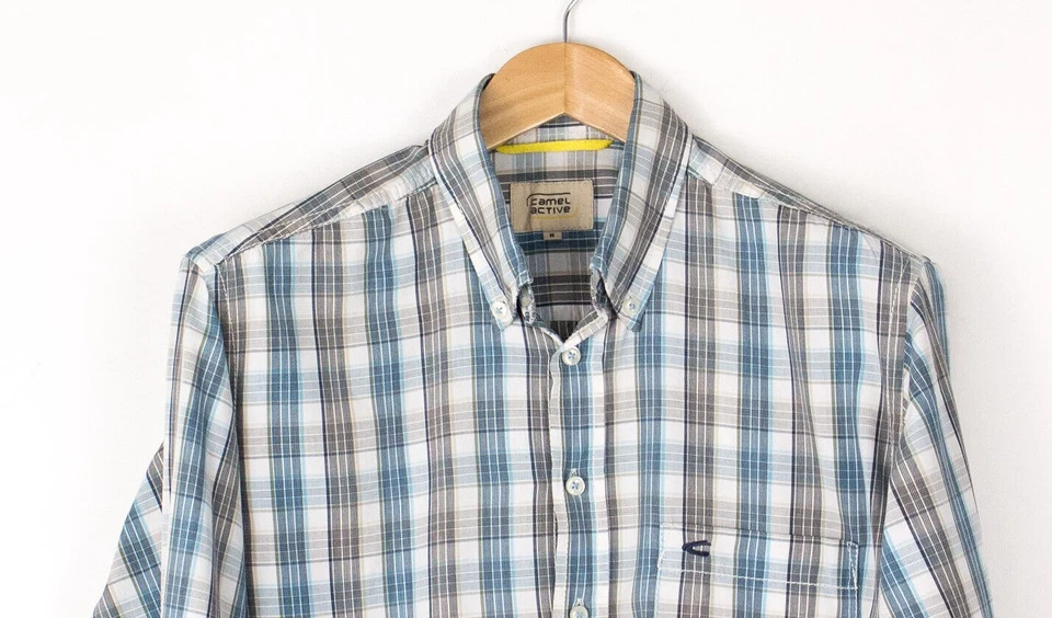 CAMEL ACTIVE Camisa Casual De Hombre Talla M BAZ816 - Imagen 3 de 4